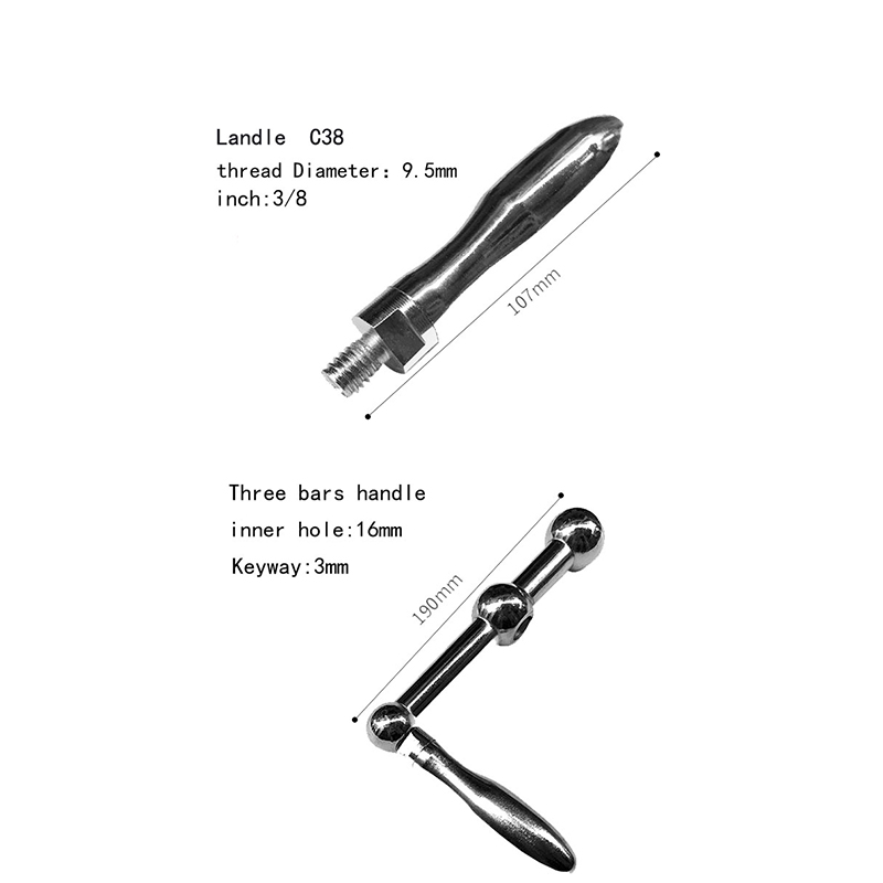 Milling machine handles-2