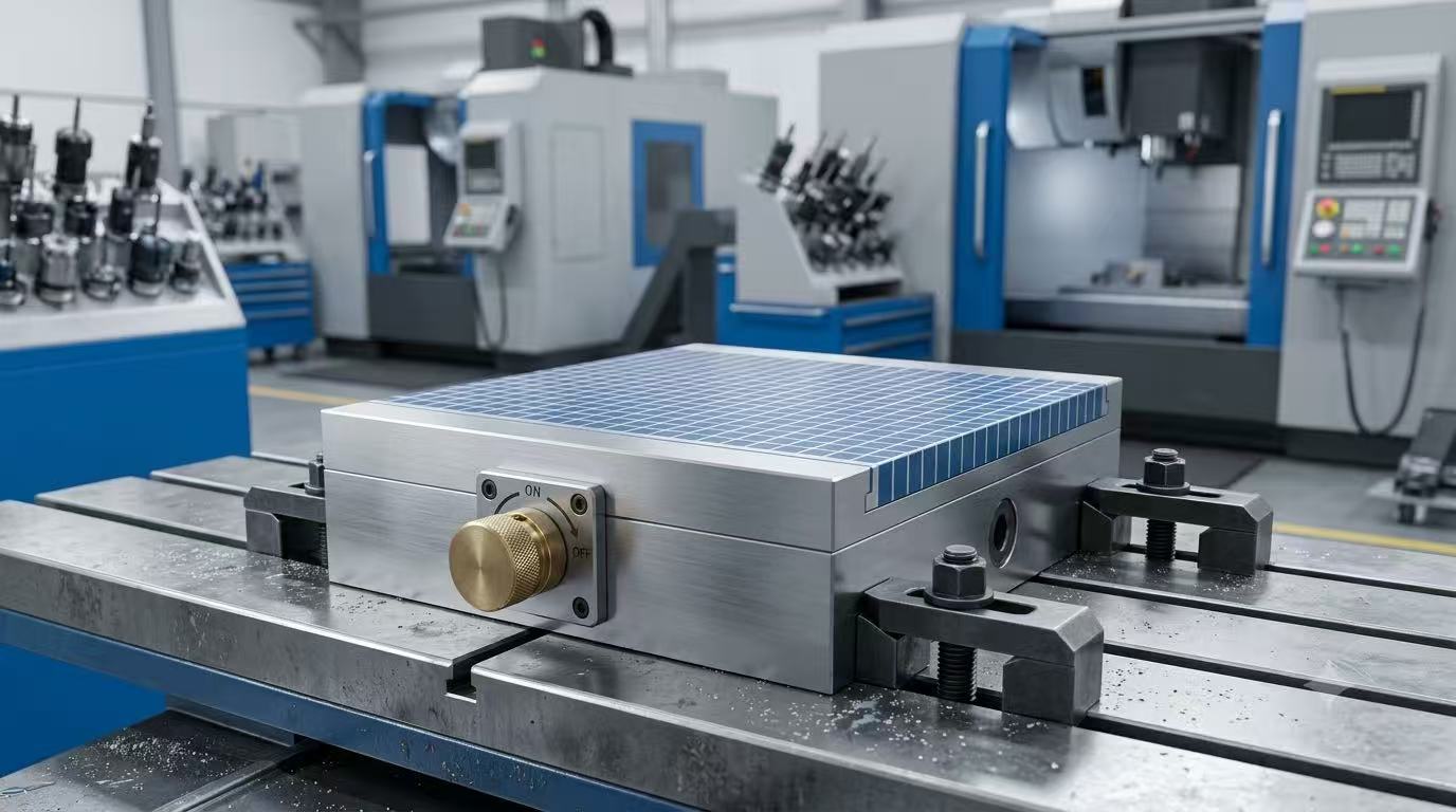 New High-Precision CNC Magnetic Workholding Chuck Released for Efficient Machining