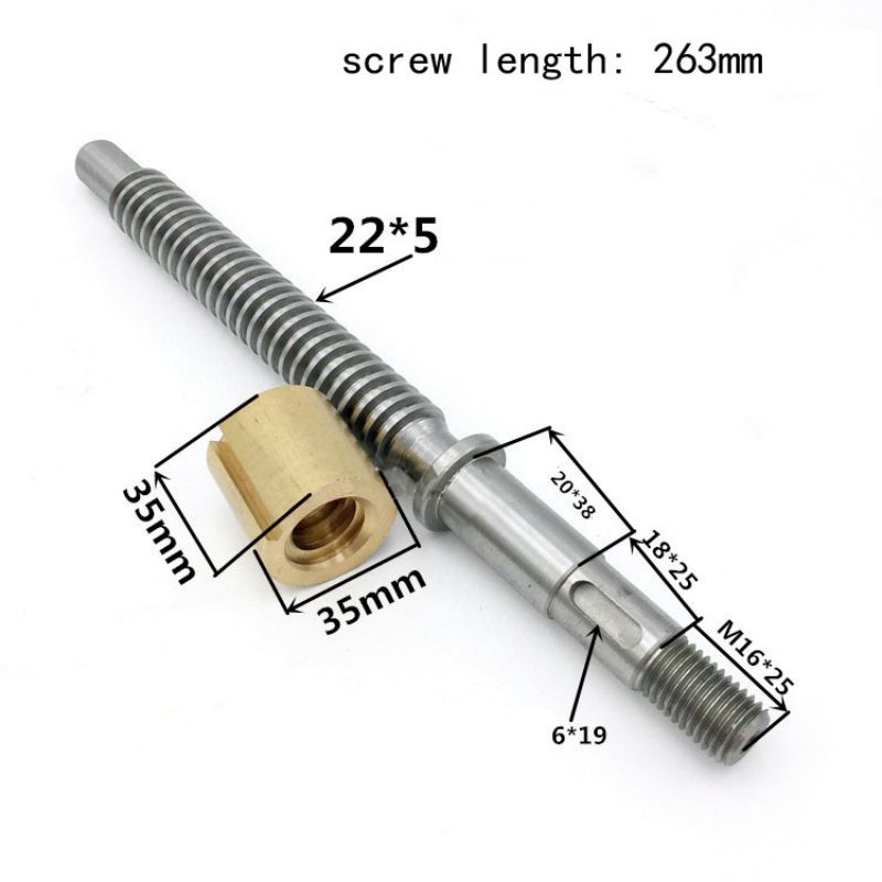 Universal lathe machine screw 5